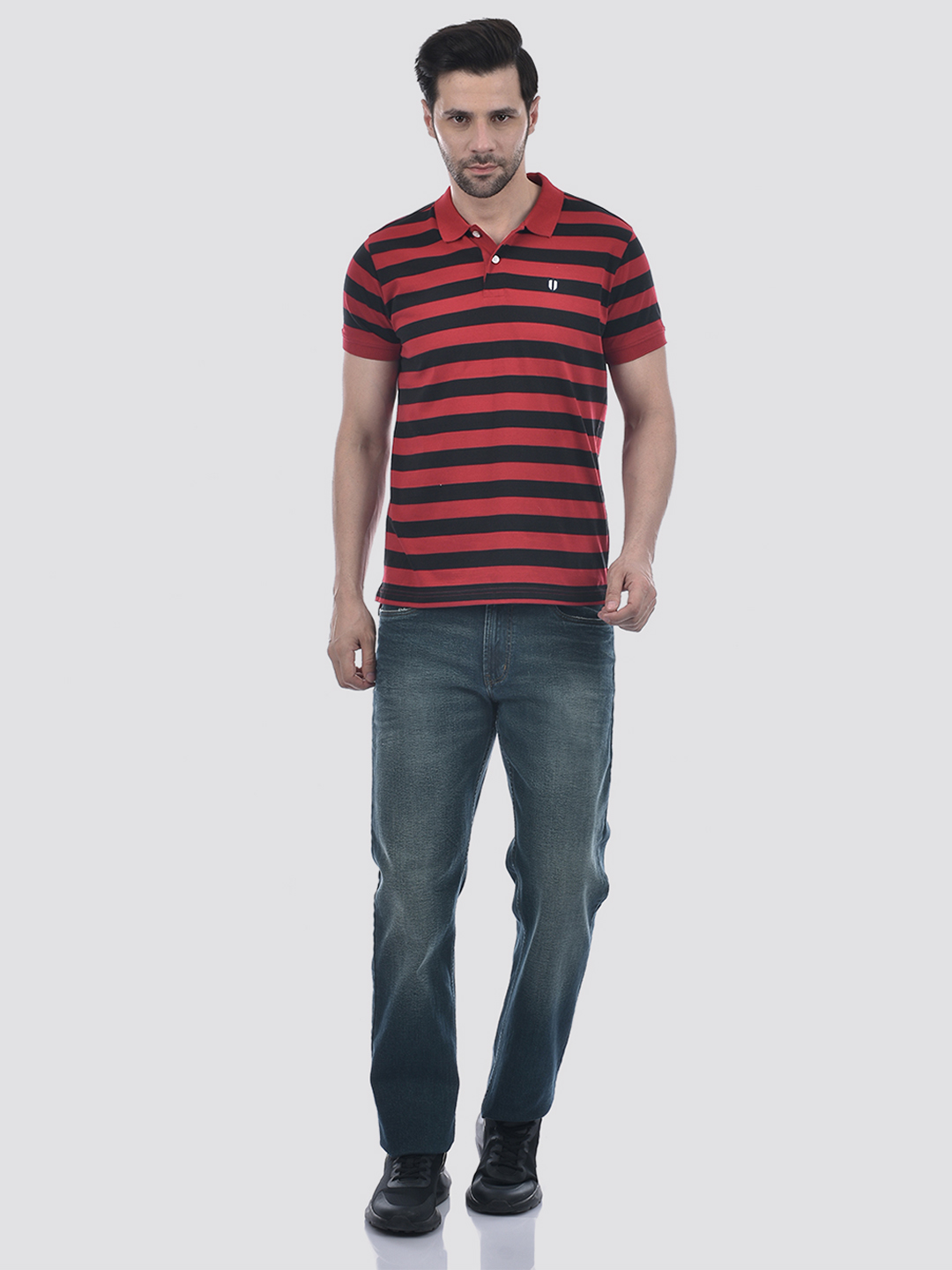 Numero Uno Men Stonewashed Regular Fit Sustainable Jeans